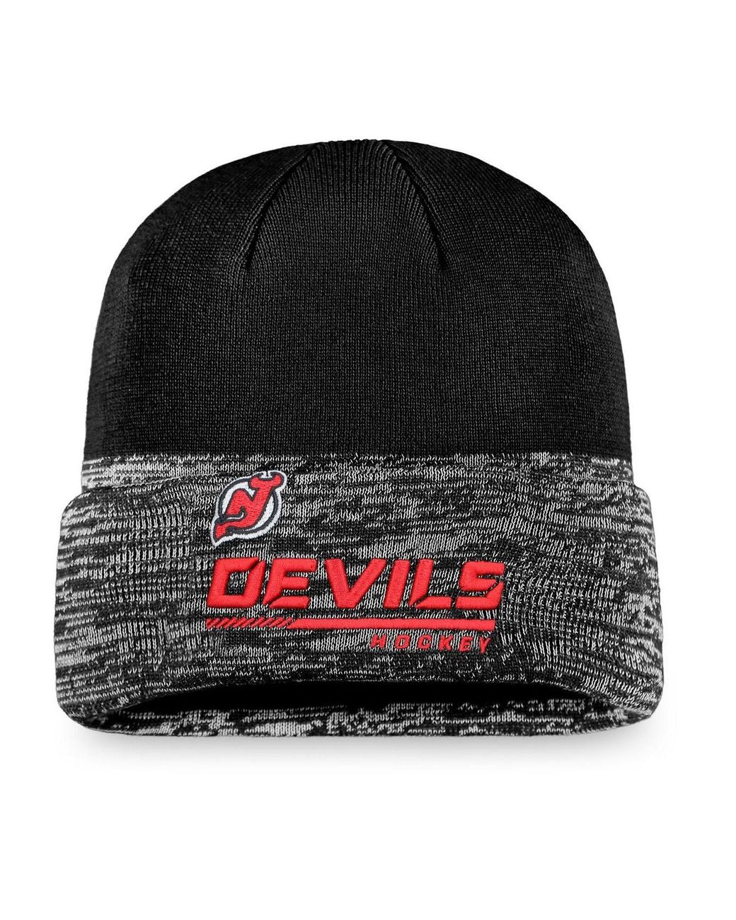 New Jersey Devils Fanatics Branded Authentic Pro Team Locker Room Trucker  Snapback Hat - Black/White