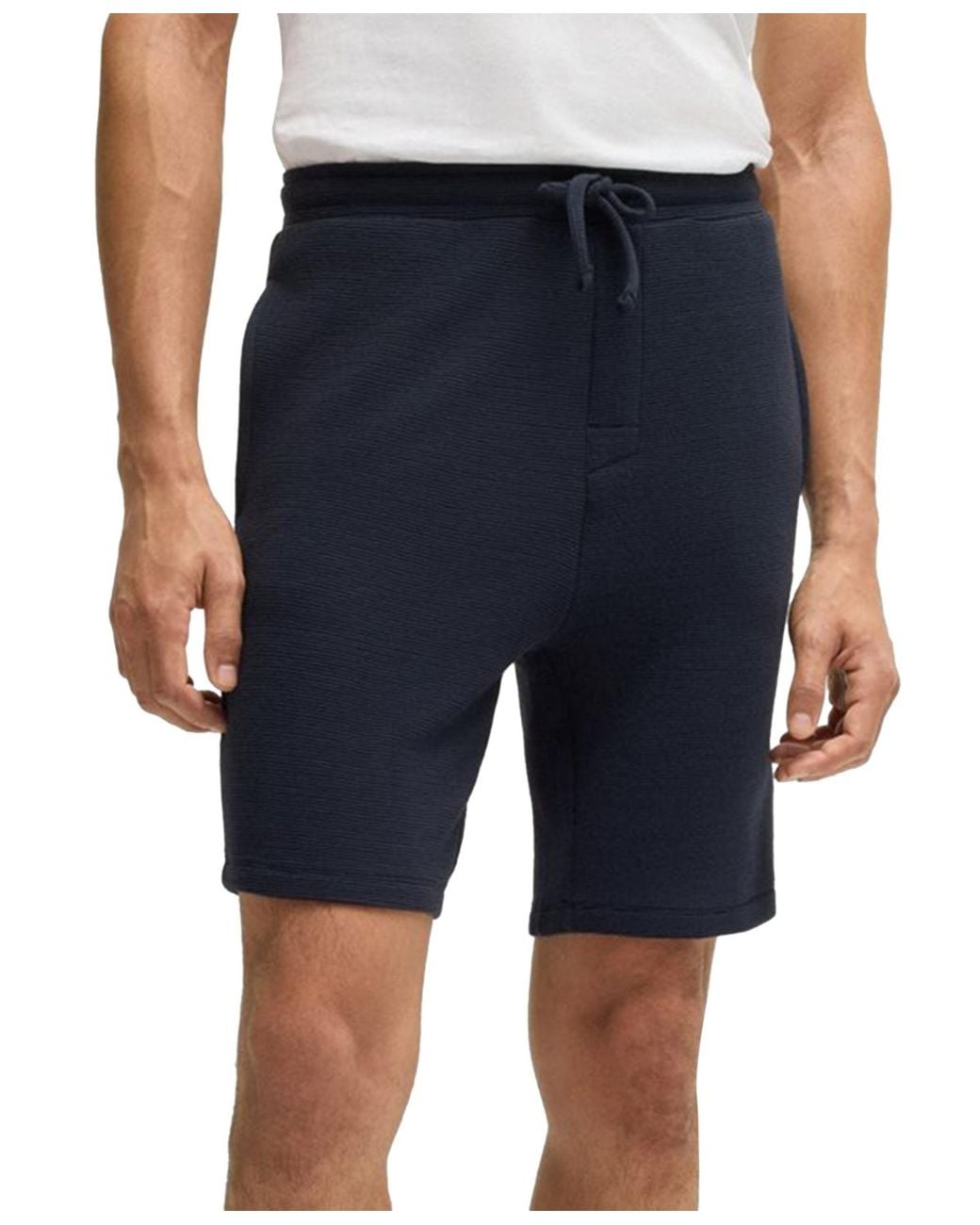 Boss Blue Hugo By Drawstring Shorts for men