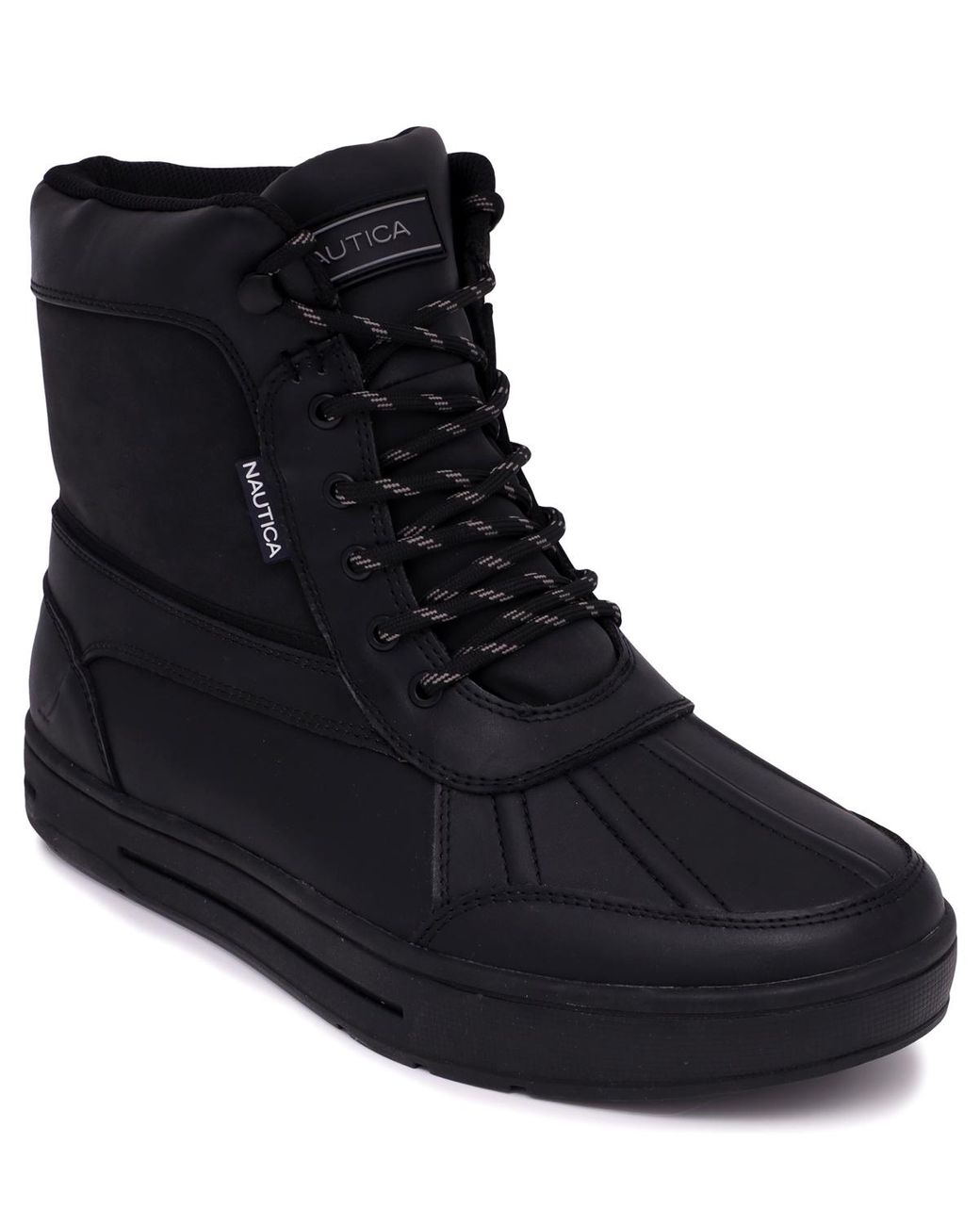 Nautica black shop boots