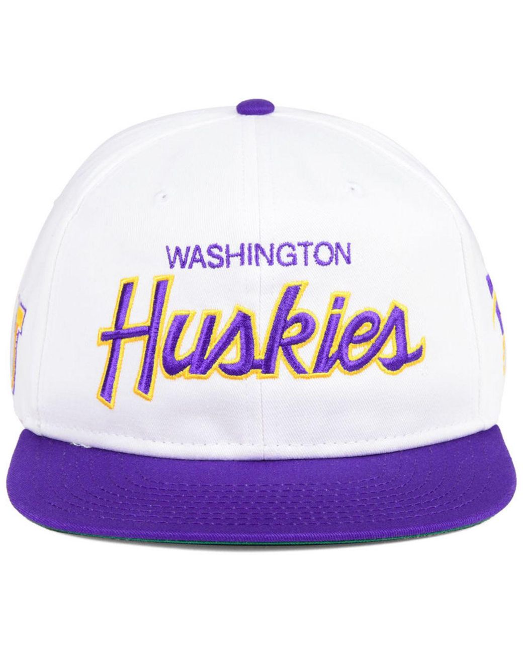 NCAA Washington Huskies Unstructured Washed Cotton Hat