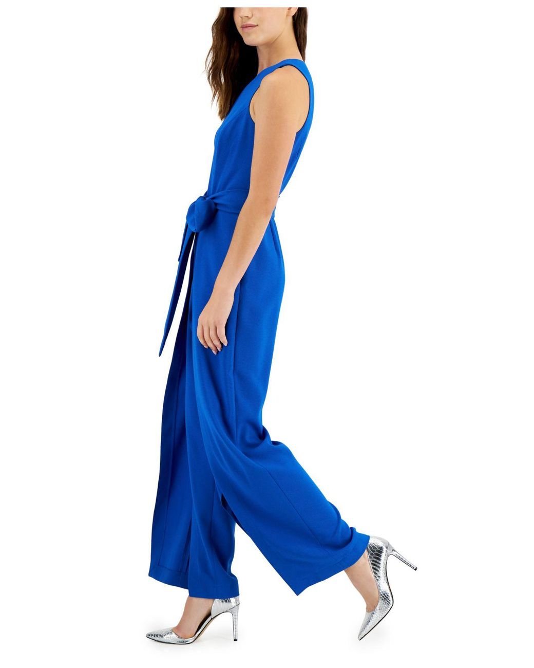 Royal blue hotsell jumpsuit macys