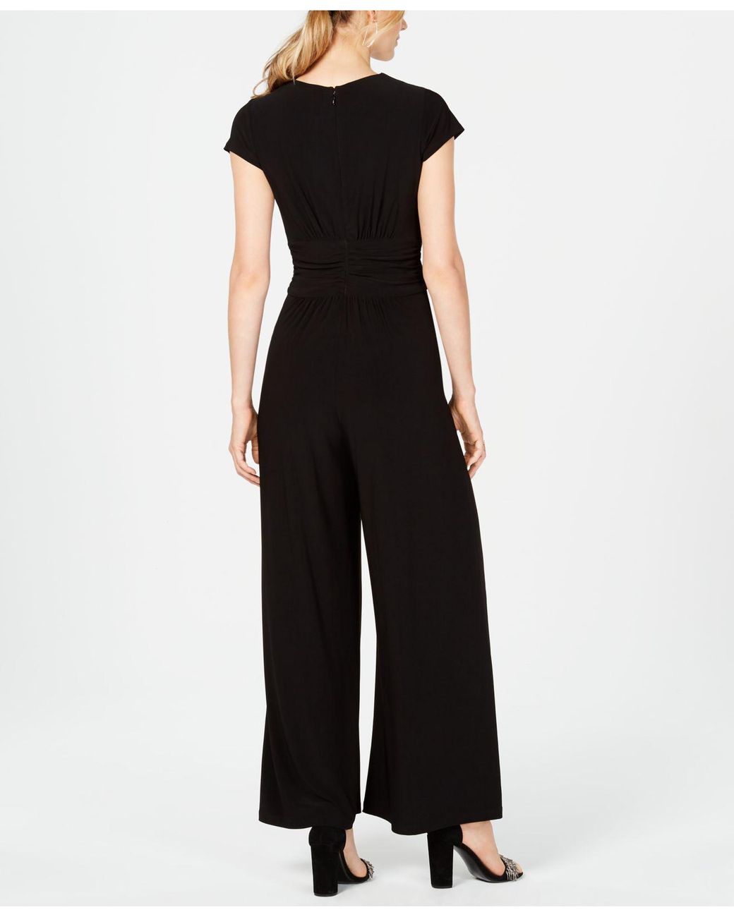 vince camuto twist front jumpsuit