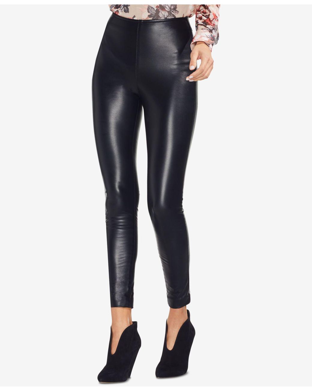 Vince Camuto Faux-leather Skinny Pants 