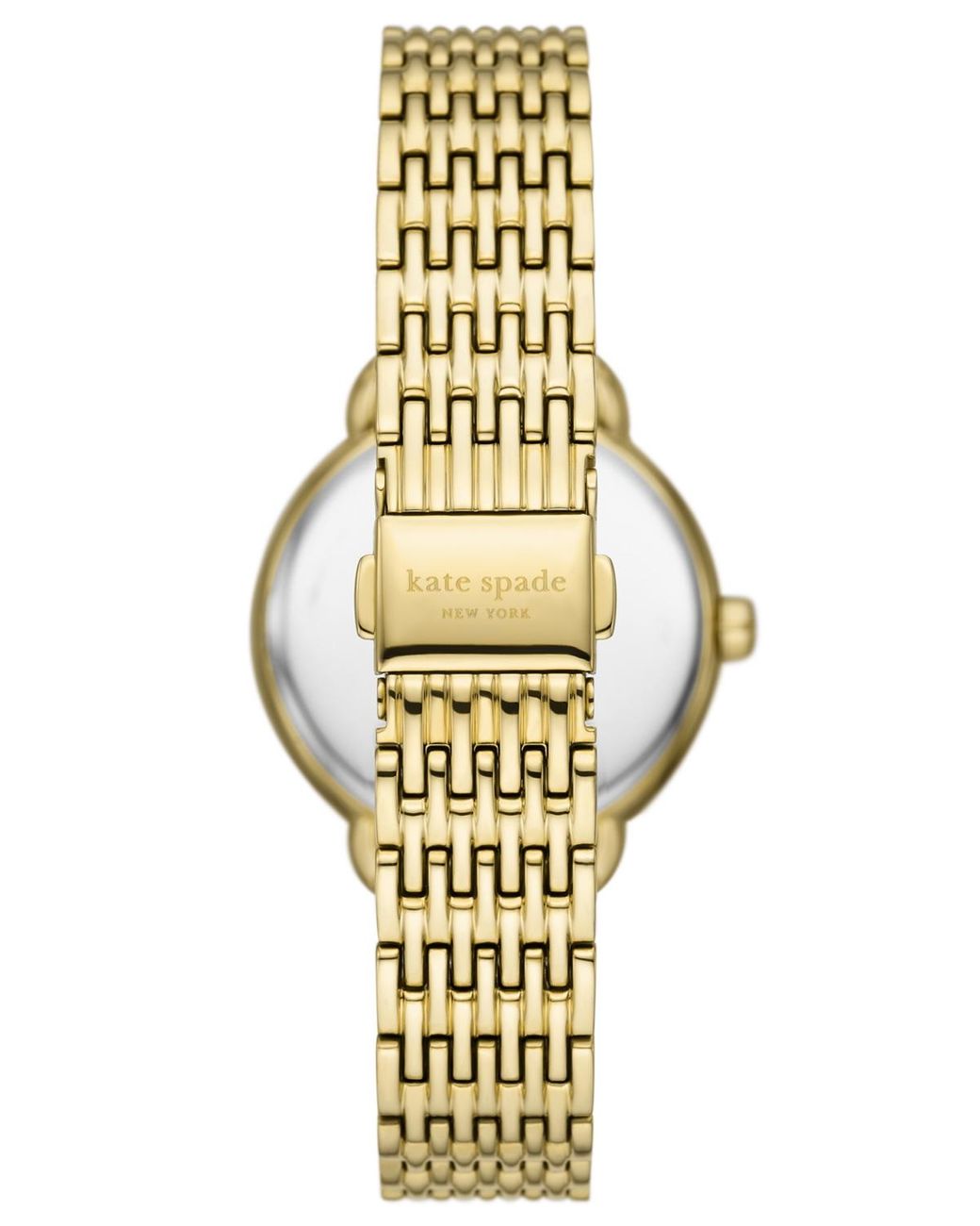 Kate Spade Metallic Lily Avenue Three Hand -tone Stainless Steel Watch 34mm