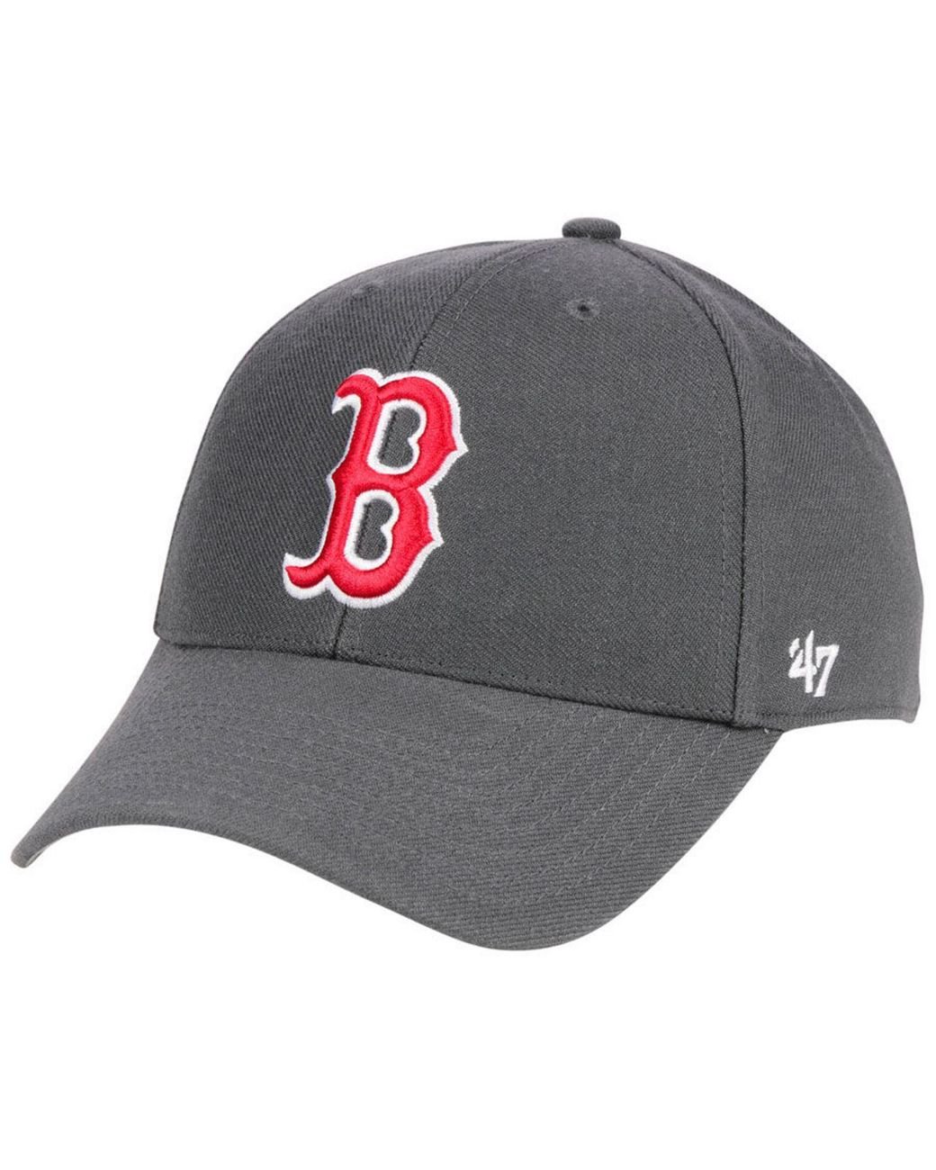 MVP Boston Red Sox Charcoal 47 Brand Adjustable Cap