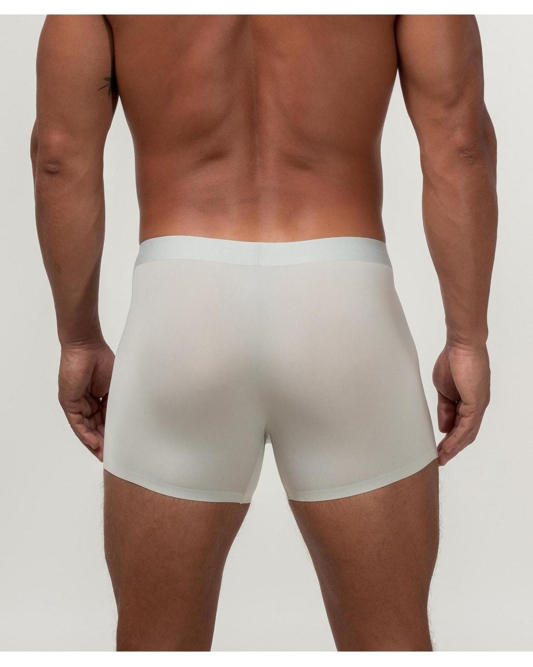 Rounderbum Gray Zero Tech Trunk for men