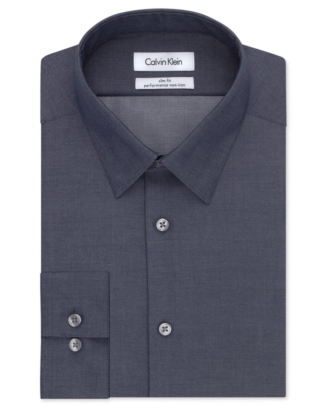 calvin klein slim fit performance non iron shirt