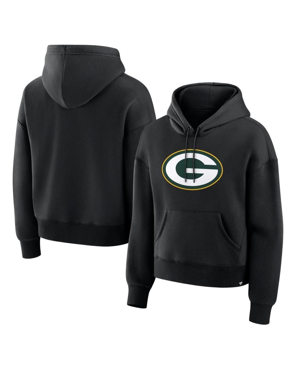 Packer Material Fanatics Green Bay Packers Essential Legacy Hoodie in Black | Lyst