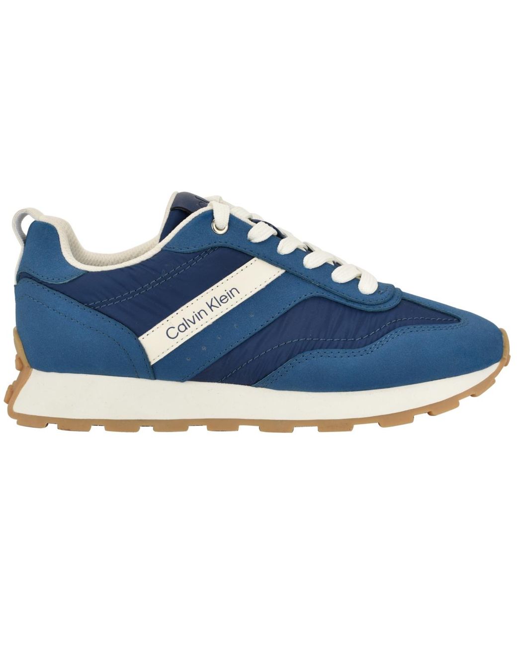 Calvin Klein Blue Tanja Retro Lace-up Sneakers