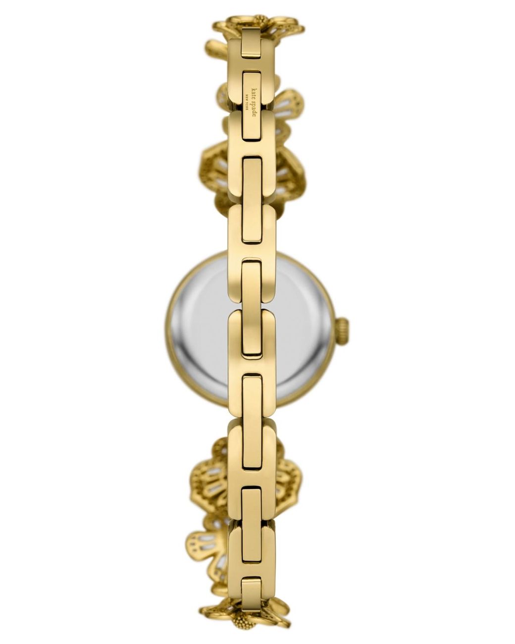 Kate Spade Metallic Monroe Three Hand -tone Stainless Steel Watch 20mm