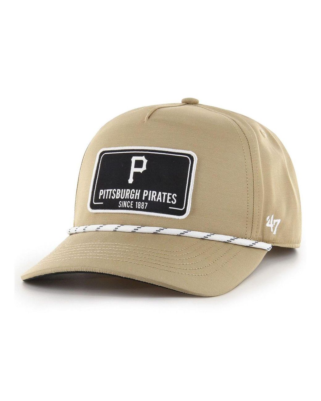 47 Black/White Pittsburgh Pirates Spring Training Burgess Trucker Adjustable Hat