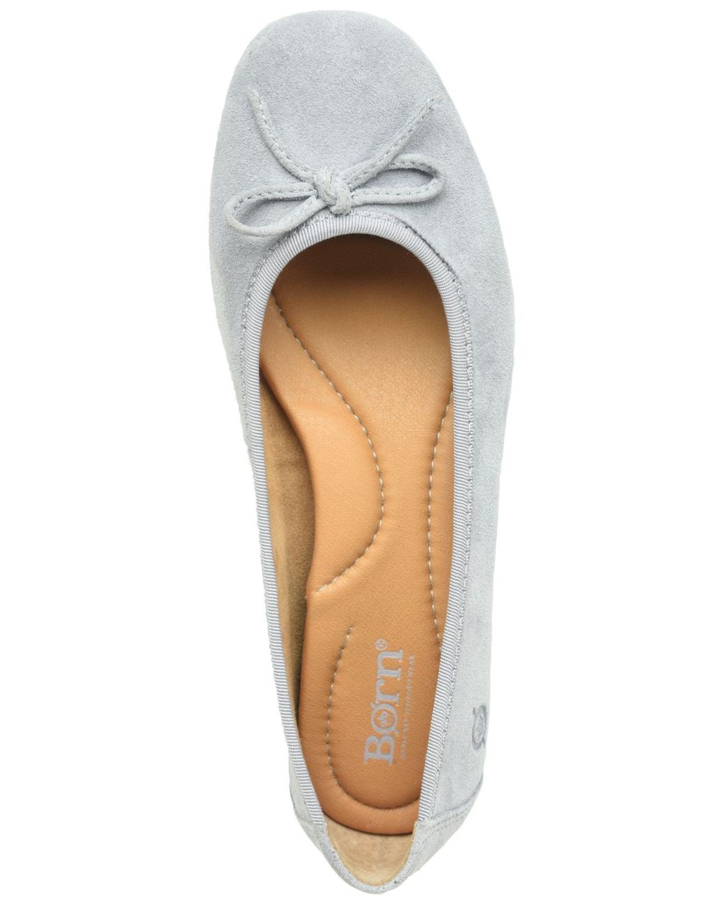 Born Brin Comfort Flats in Gray | Lyst