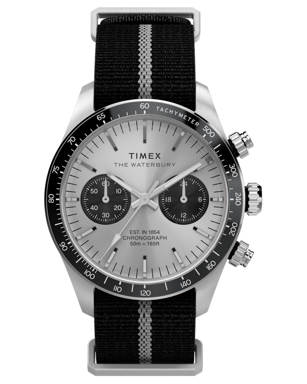 Timex Gray Chronograph Fabric Watch for men