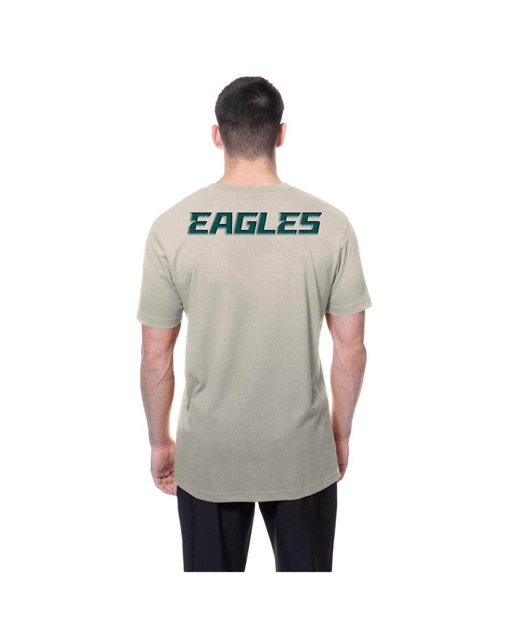 KTZ Gray Philadelphia Eagles Multi Patch T-shirt