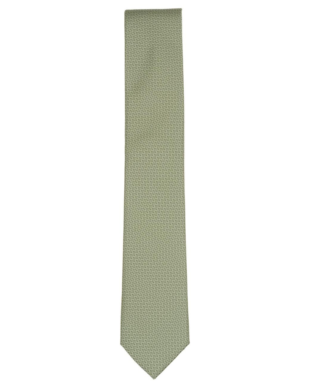 Alfani Green Solid Pattern Tie for men