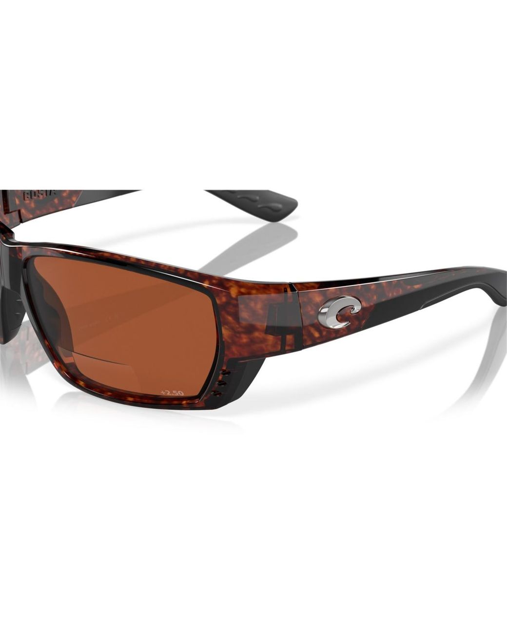 Costa Del Mar Brown Tuna Alley Readers Polarized Reader for men