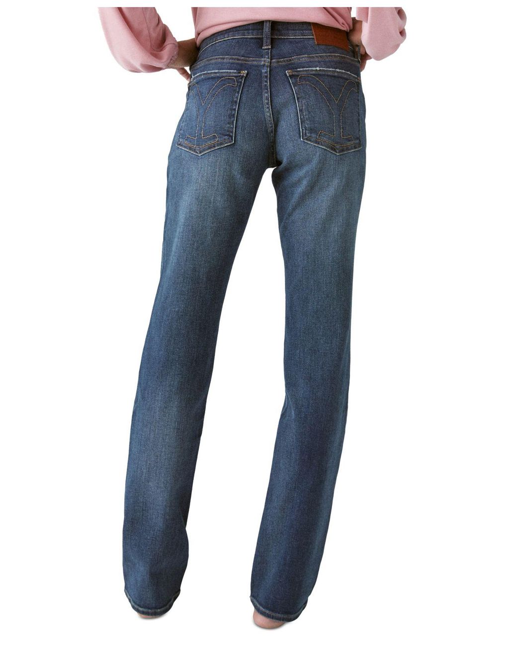 Lucky Brand Yellowstone Sweet Straight Jeans in Blue