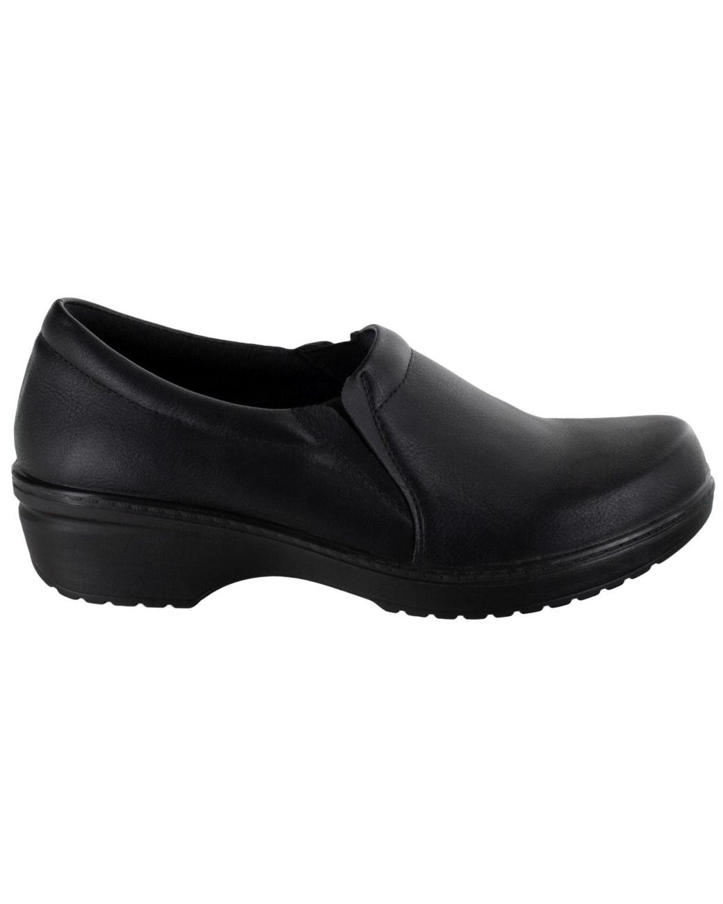 Easy Street Black Easy Works Tiffany Clogs