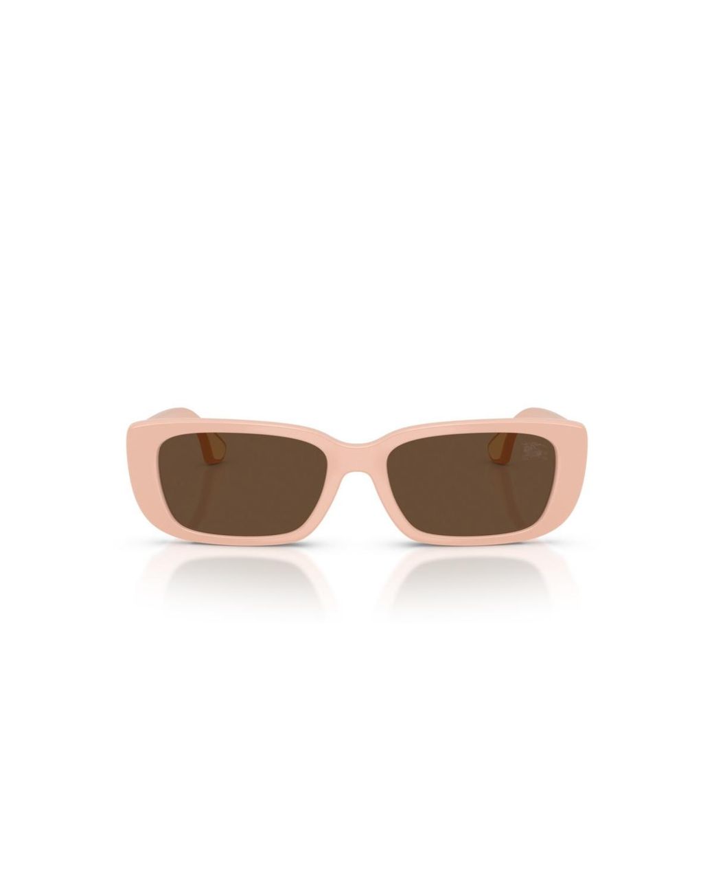 Burberry White Rectangle Sunglasses