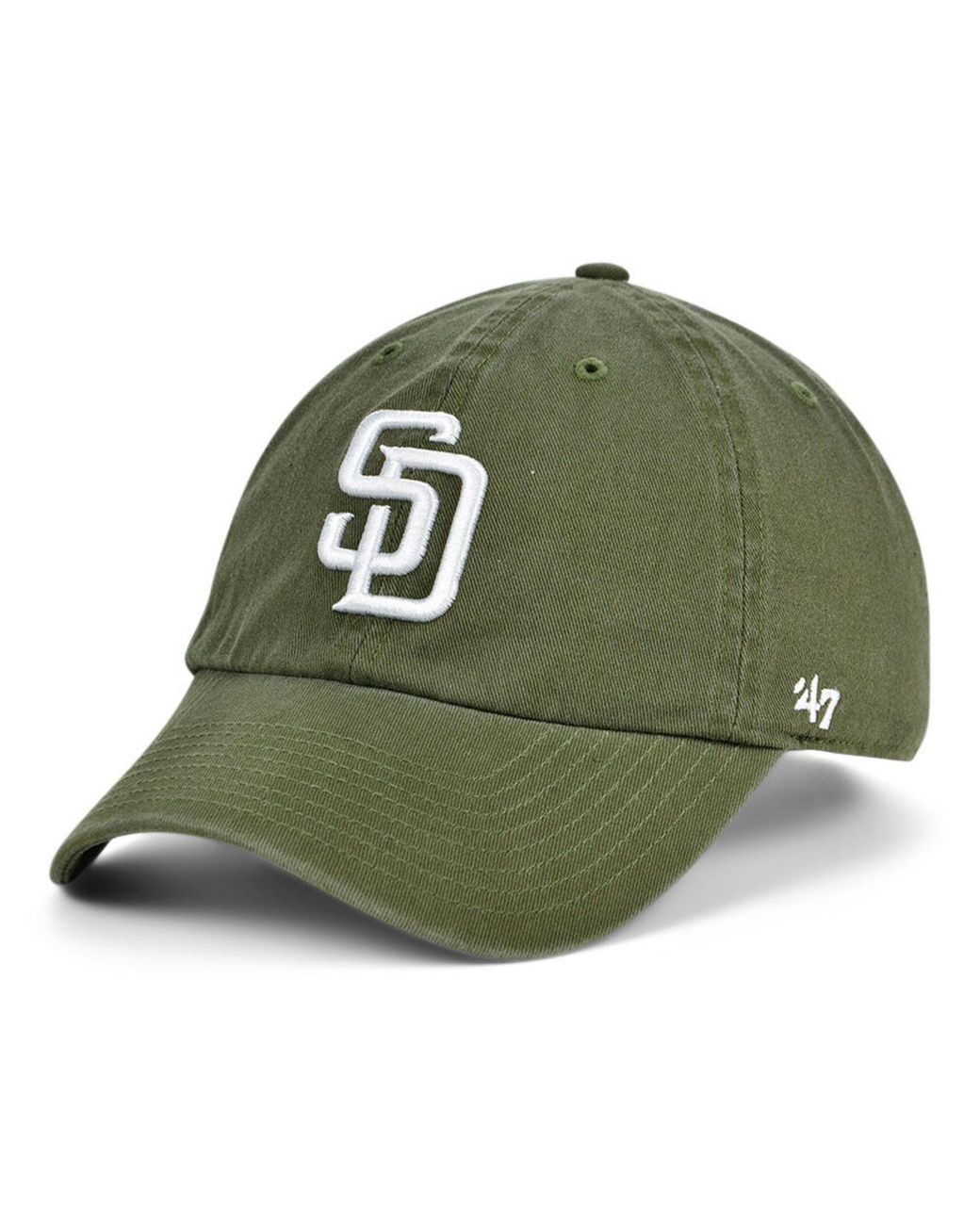 47 BRAND San Diego Padres '47 Clean Up Ballpark Strapback Hat