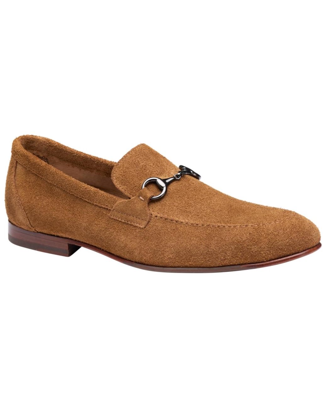 Johnston & Murphy Brown higgins Bit Round Toe Loafers for men