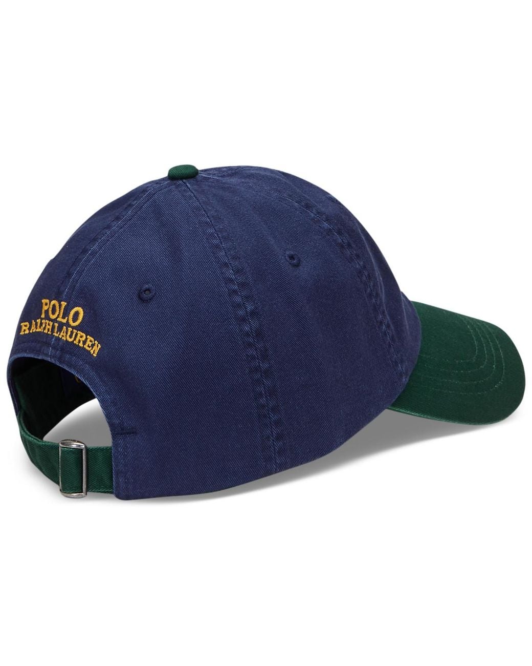 POLO RALPH LAUREN ツートーン クレスト ツイル キャップ Ralph's Beach Club ツイル ボール キャップ 帽子