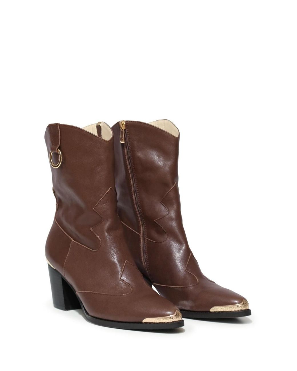 Belle & Bloom Brown Dallas Western Boot