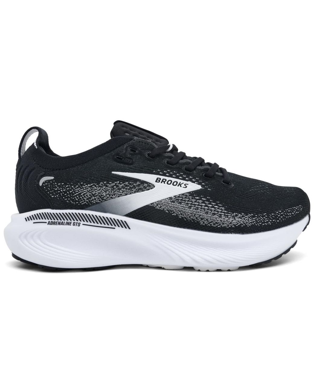 Brooks Adrenaline Gts 25 Running Sneakers From Finish Line in Black | Lyst