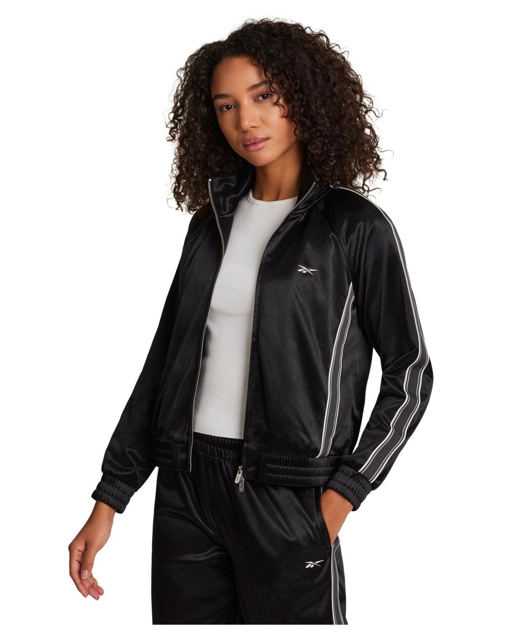 Reebok Black Tunnel Regular Fit Jacket