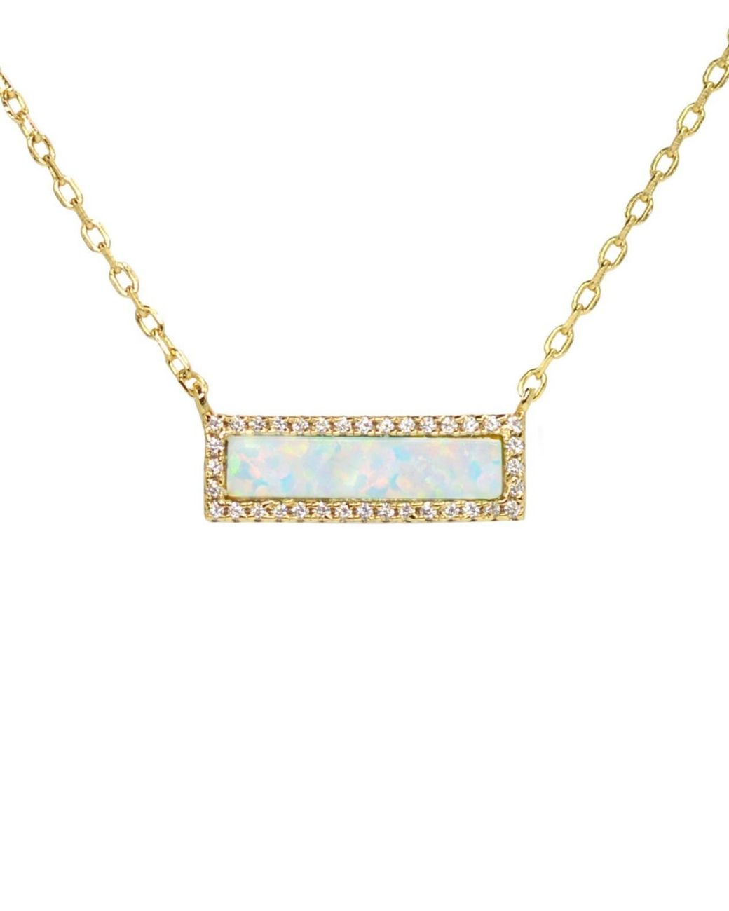 KAMARIA Metallic Reflection Necklace