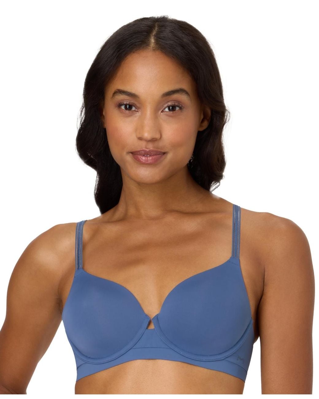 Maidenform Blue Barely There Full-coverage Bra Dm2500
