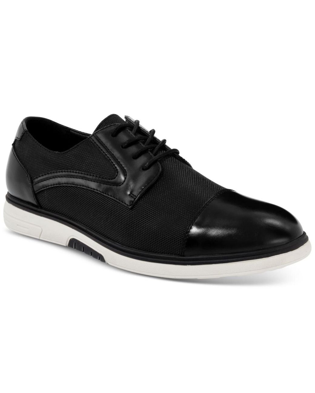 Alfani Max Cap-to Lace-up Shoes, Created For Macy's in Black for Men | Lyst