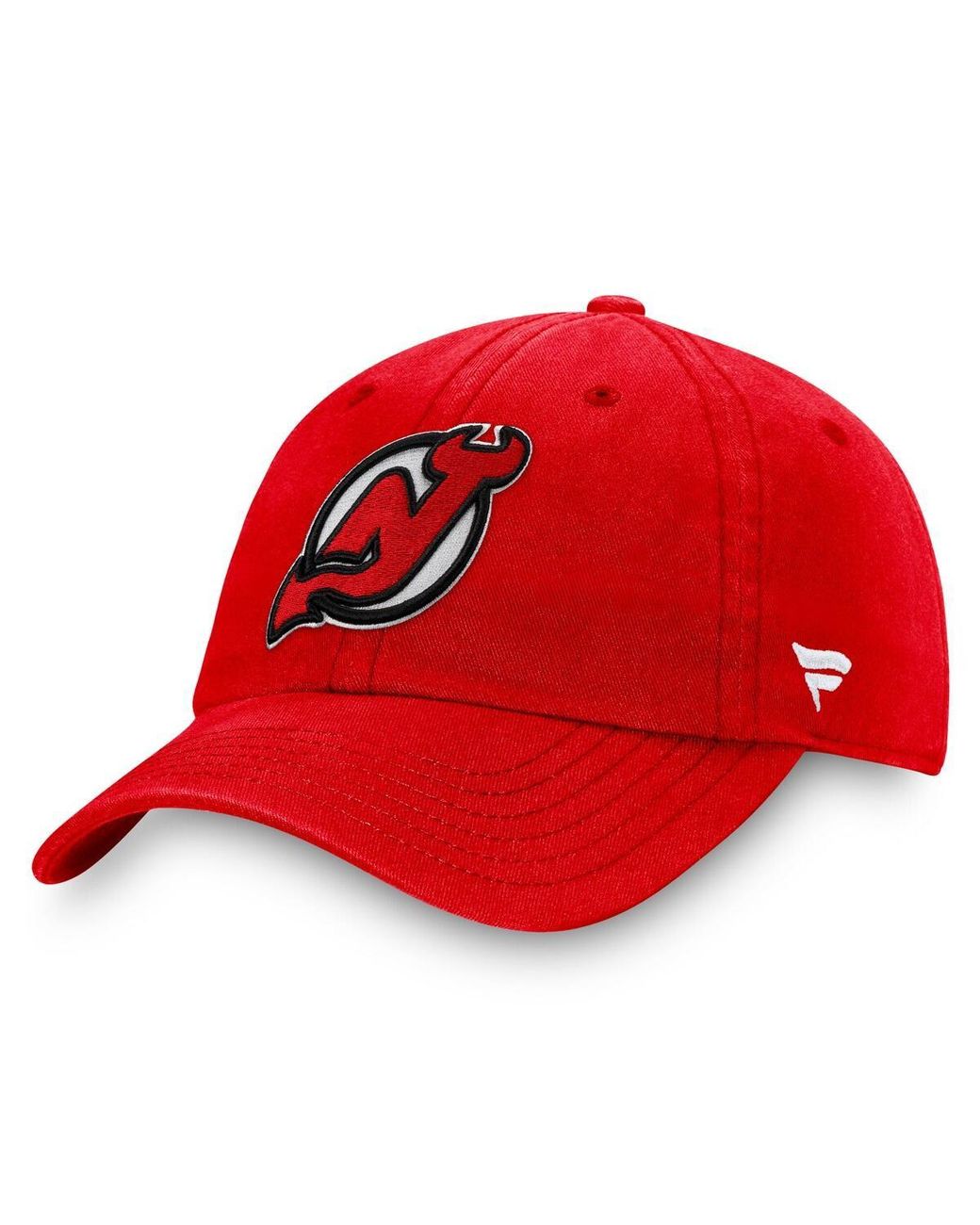 Fanatics Red New Jersey Devils Core Primary Logo Adjustable Hat for men