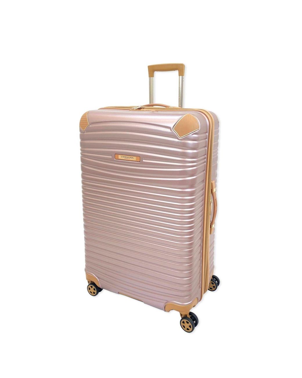 London Fog Chelsea 29" Hardside Spinner Suitcase in Rose Gold (Metallic) Lyst