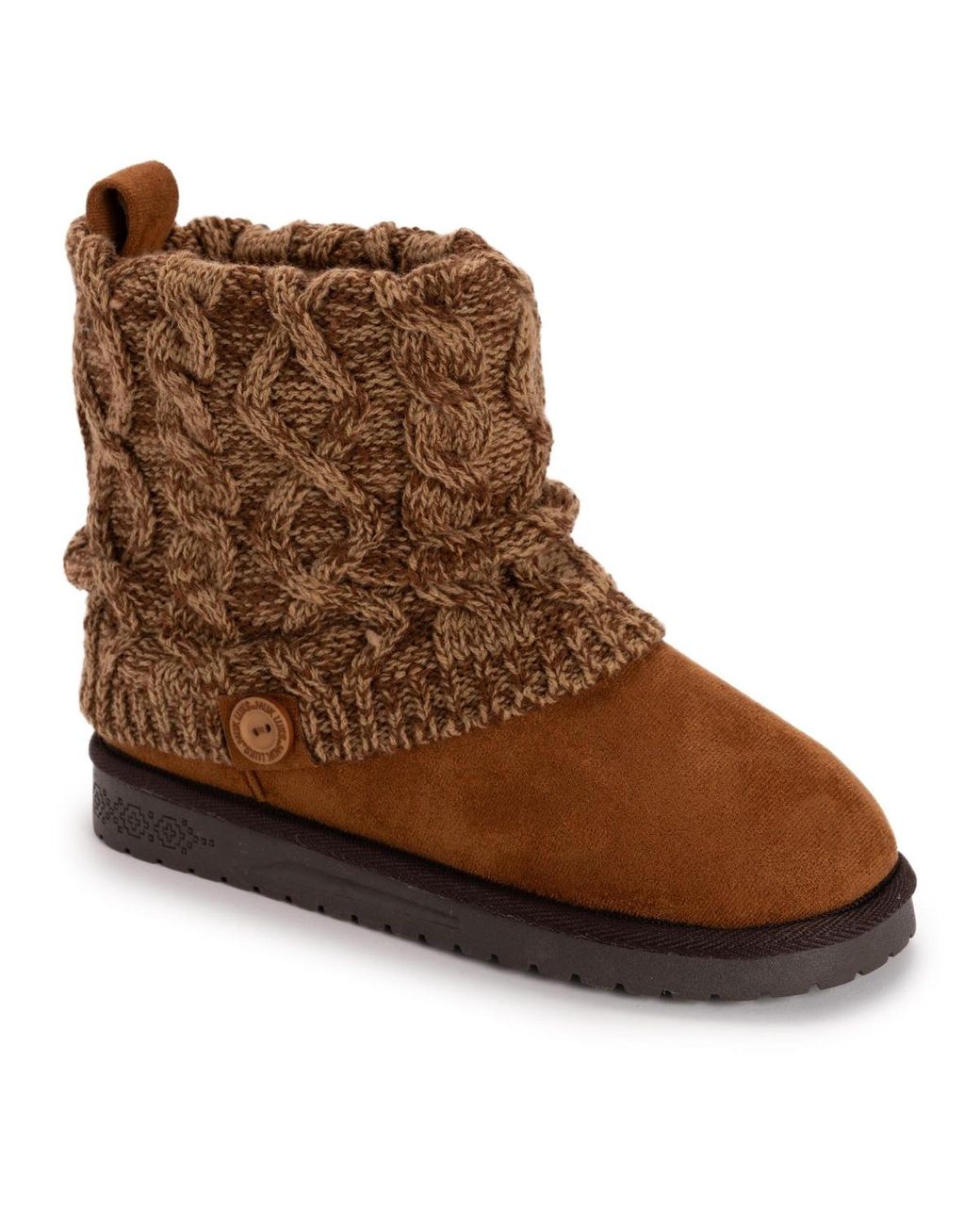 Muk Luks Brown Laurel Boots