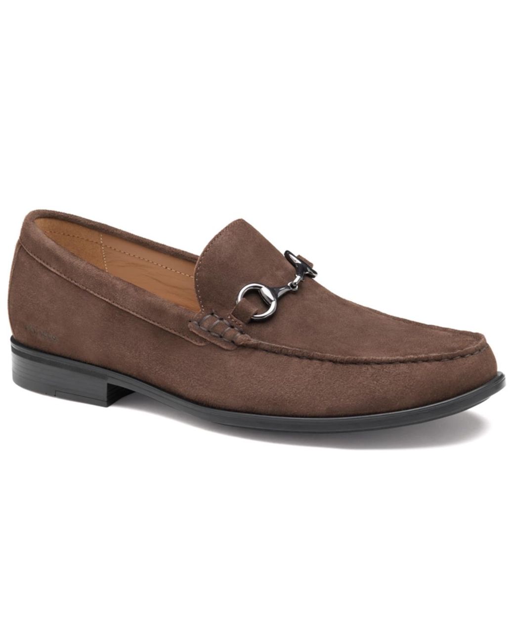 Johnston & Murphy Brown Harrison Bit Round Toe Loafers for men