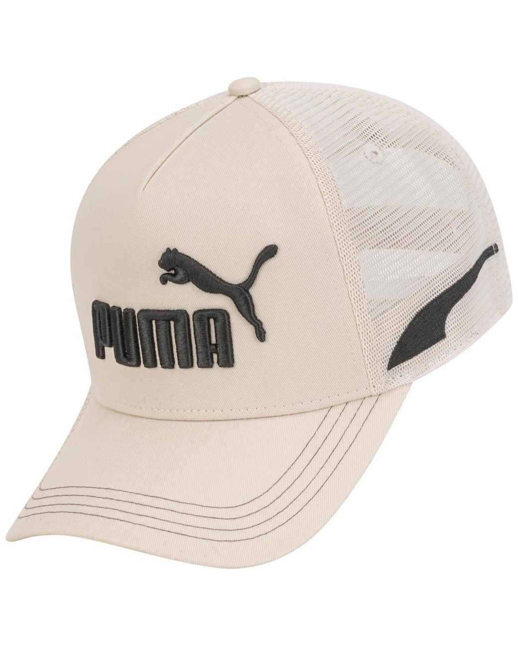 PUMA Natural Embroidered Desert Trucker Cap for men