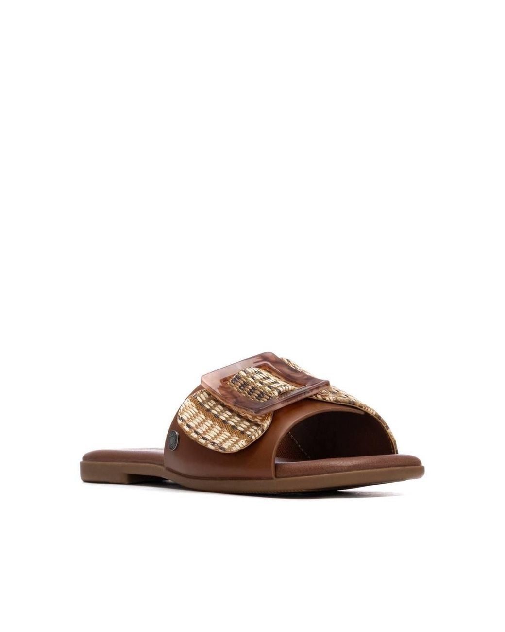 Xti Brown Refresh Collection Flat Sandals
