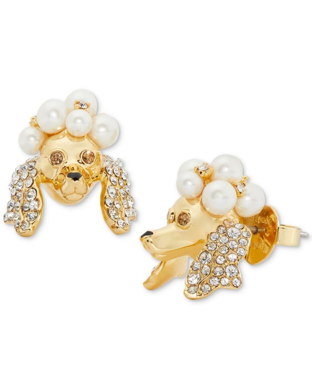 Kate spade dog earrings best sale