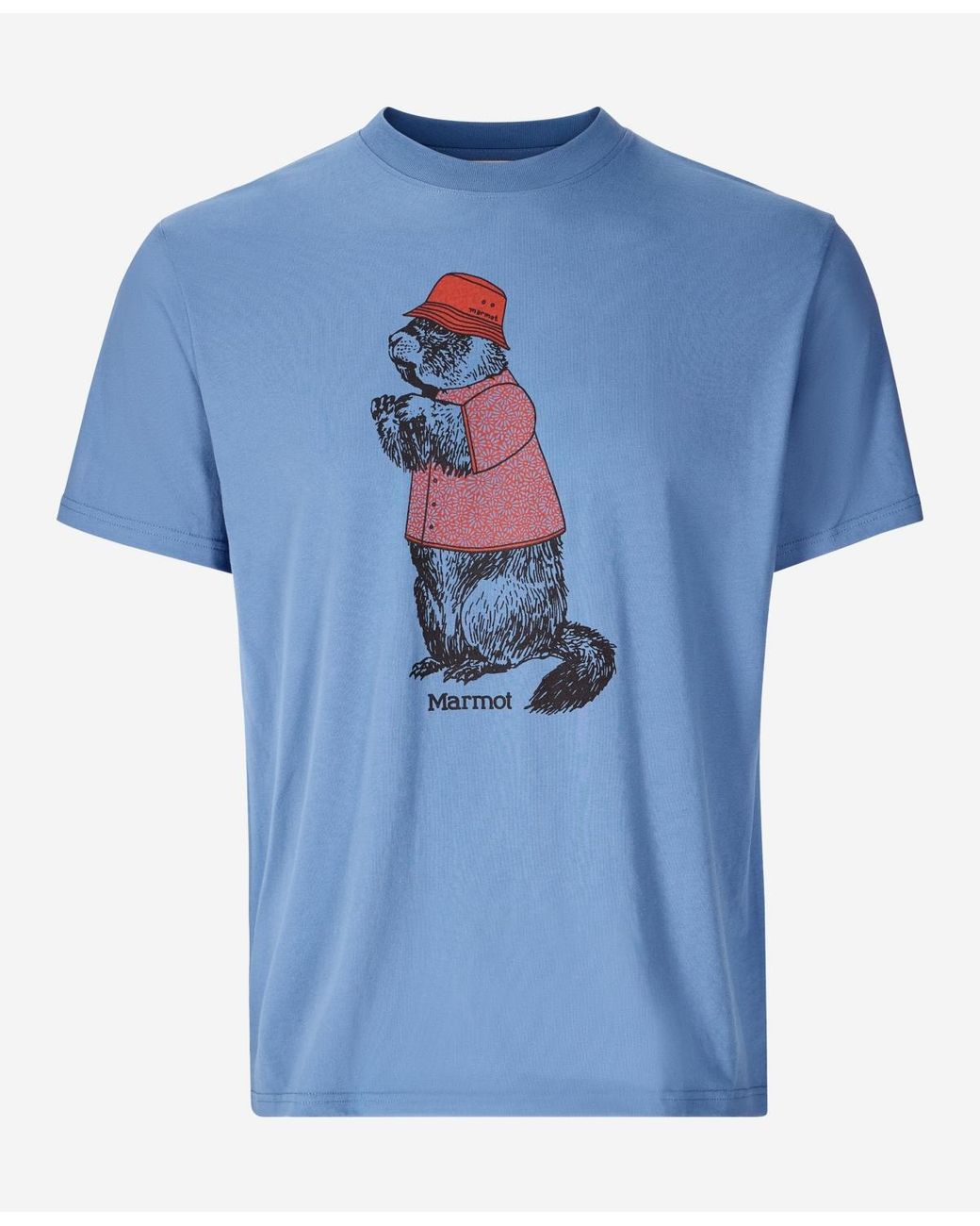 Marmot Sunny Marty Short Sleeve T-shirt in Blue for Men | Lyst