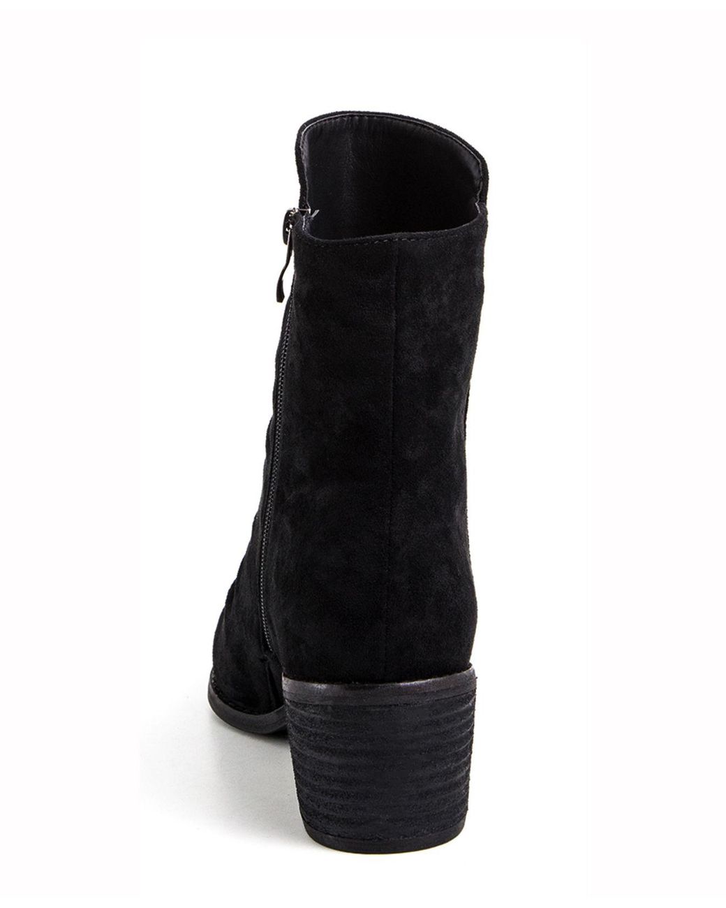 kensie faulkner block heel booties