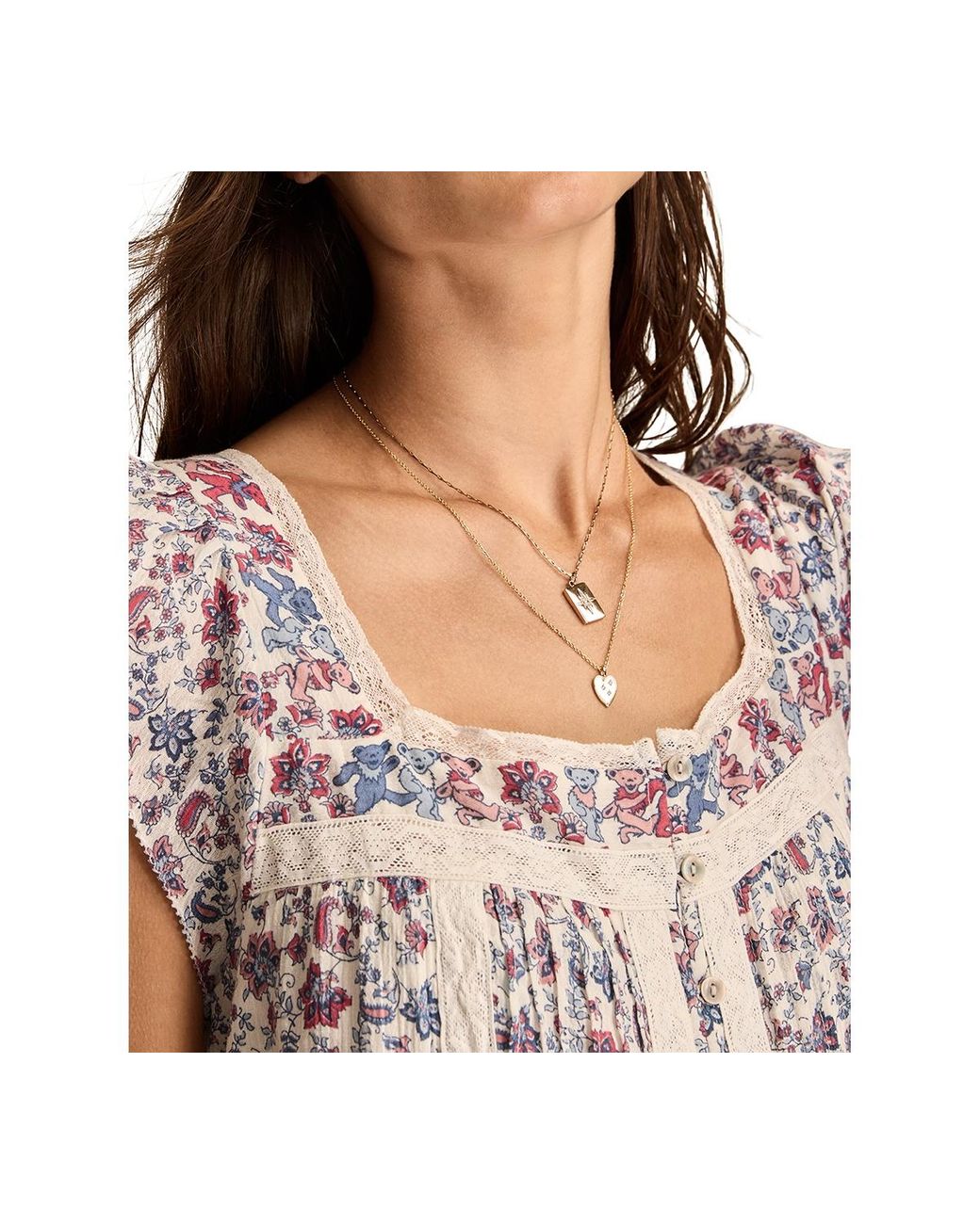 chinese dress ladies Lucky Brand Women's Cutwork Paneled Maxi Dress, Whisper White, M at Amazon  Women's Clothing store