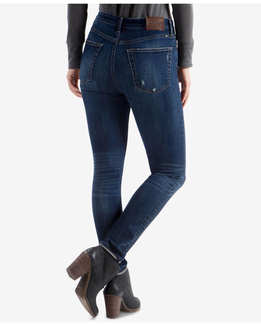 lucky brand jeans ripped