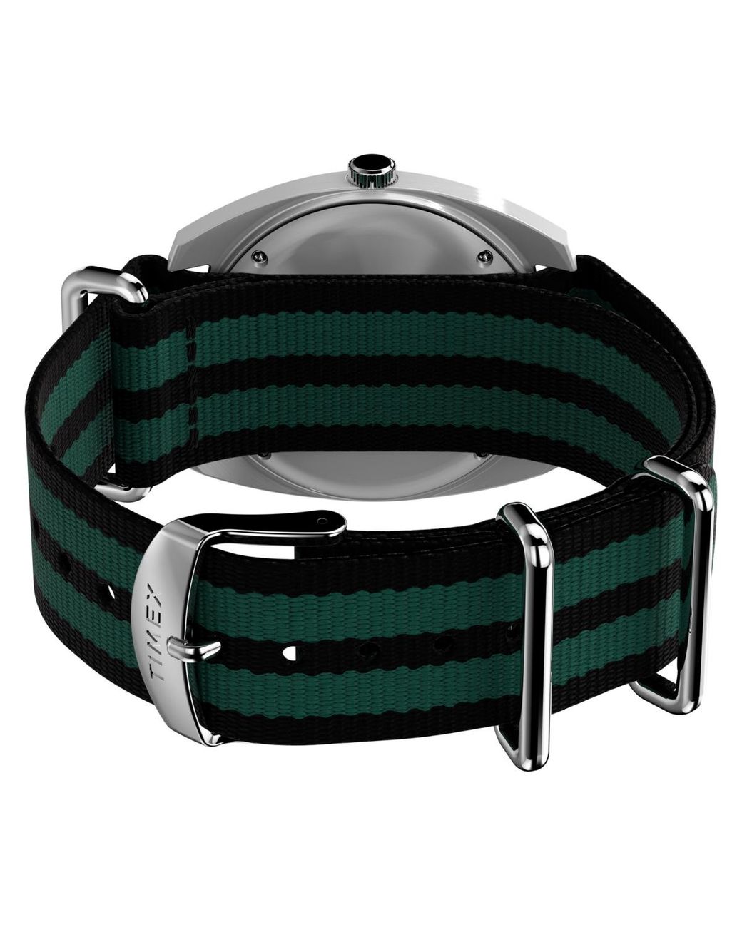 Timex Green Quartz Analog Fabric Watch for men