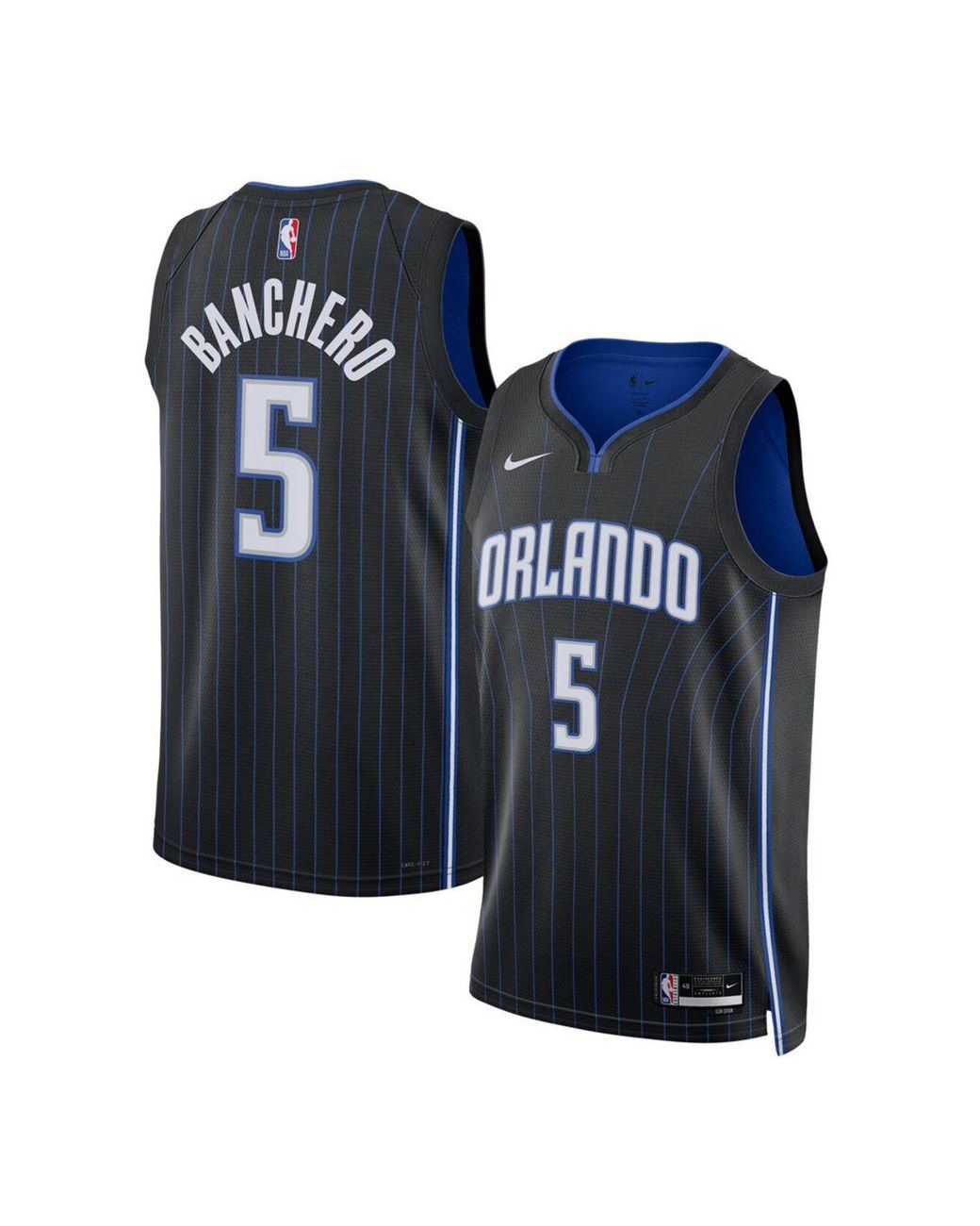 Nike Paolo Banchero Black Orlando Magic 2022 Nba Draft First Round Pick