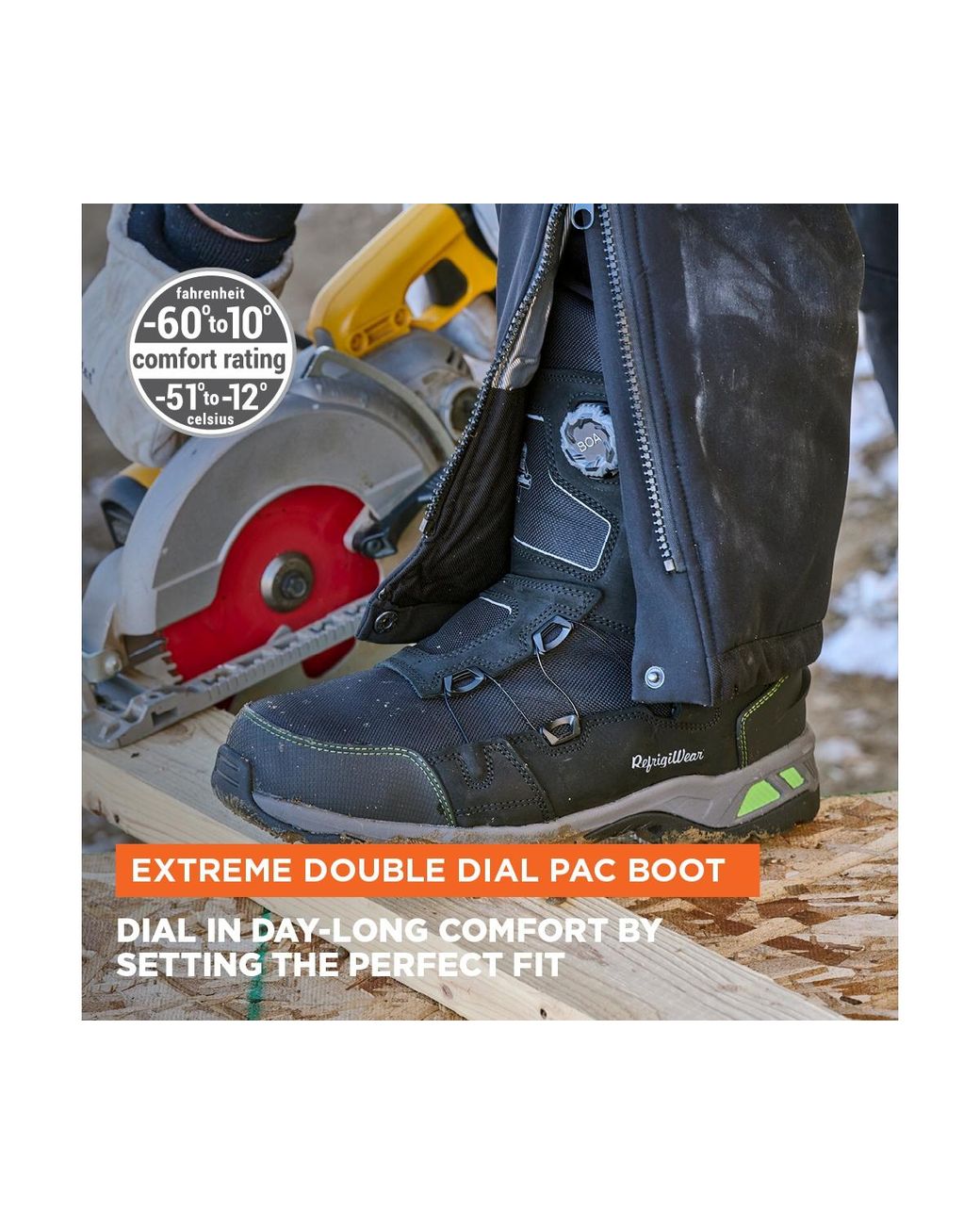 A422 Pac Boot Refrigiwear Extreme Double Dial Pac Boot in Black for Men | Lyst