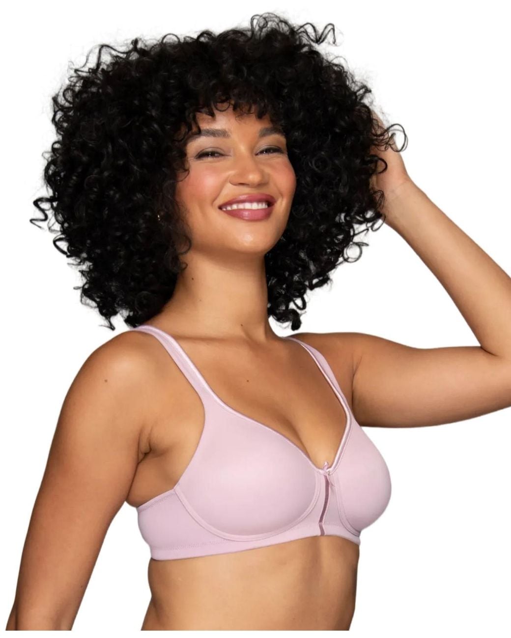 Vanity Fair Black Vanity Fair Body Caress Full Coverage Wireless Bra 72335