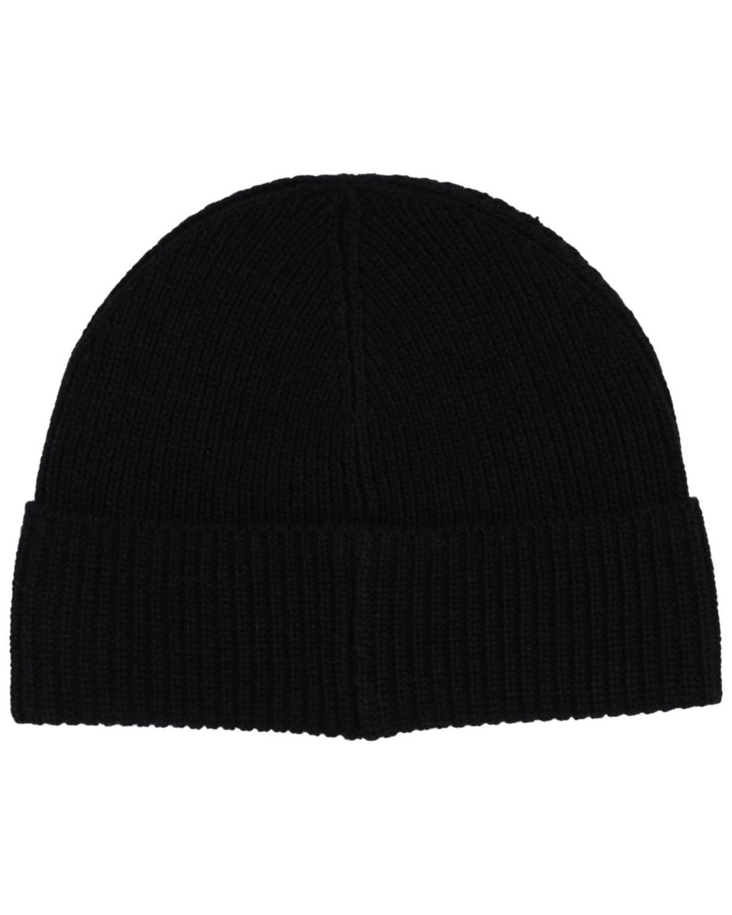 Polo Ralph Lauren Black Solid Denim Bear Beanie for men