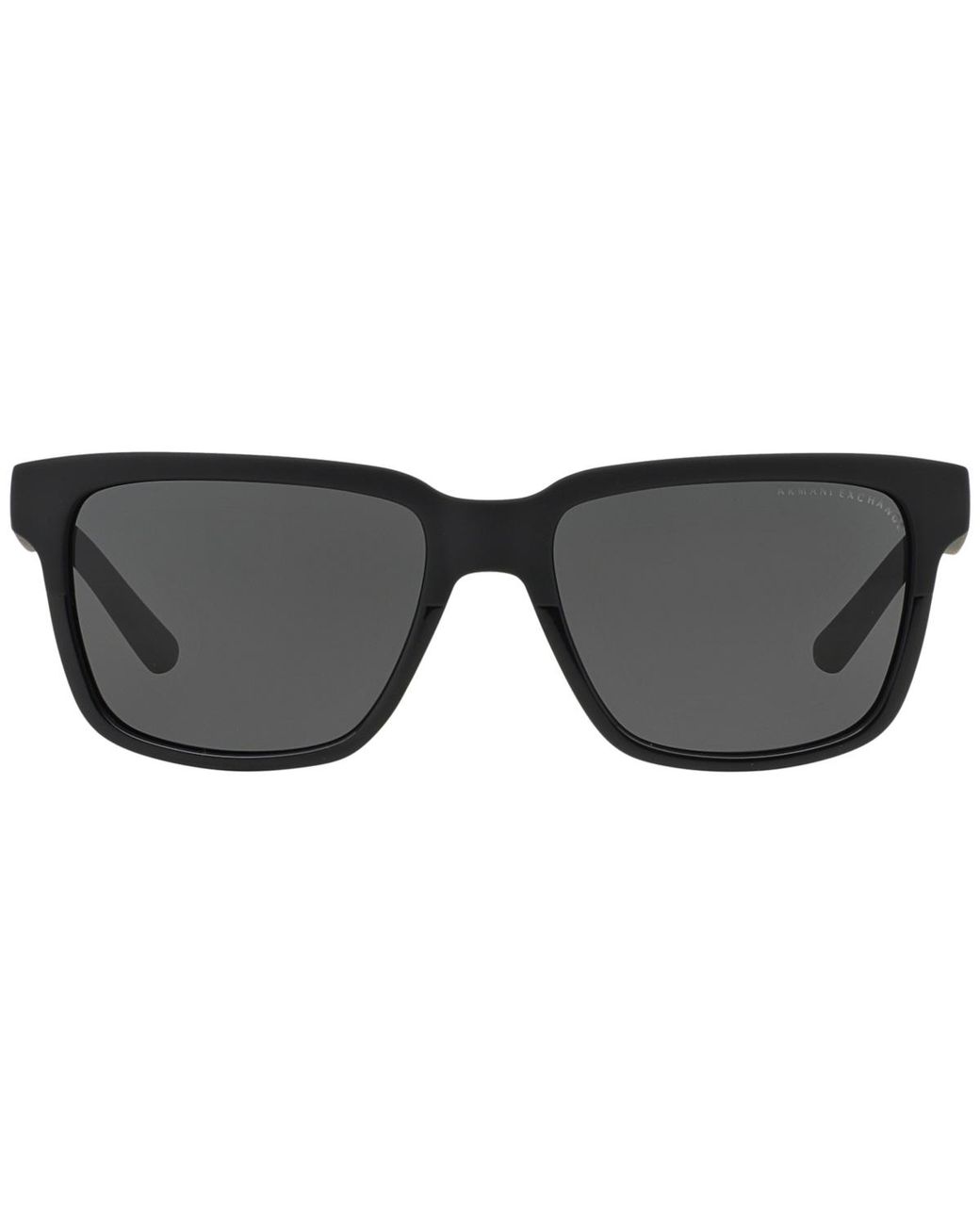 ARMANI EXCHANGE Black Polarized Sunglasses Ax4026s