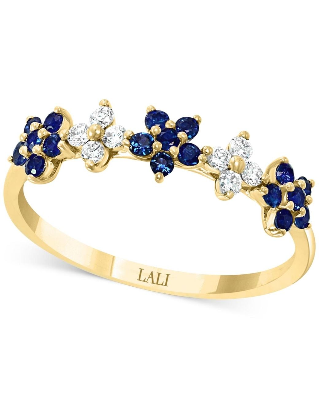 Lali Jewels Blue Ruby (3/8 Ct. T.w.